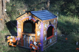 The living room gingerbread house at Park 3