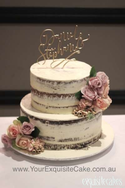 Naked, Rustic, Homestyle Celebration Cakes for modern weddings