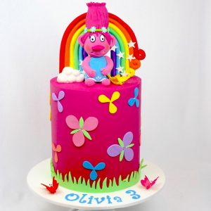 Troll-birthday-cake