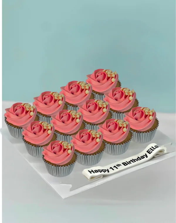Sweet & Tangy White Chocolate Raspberry Cupcakes - Image 2