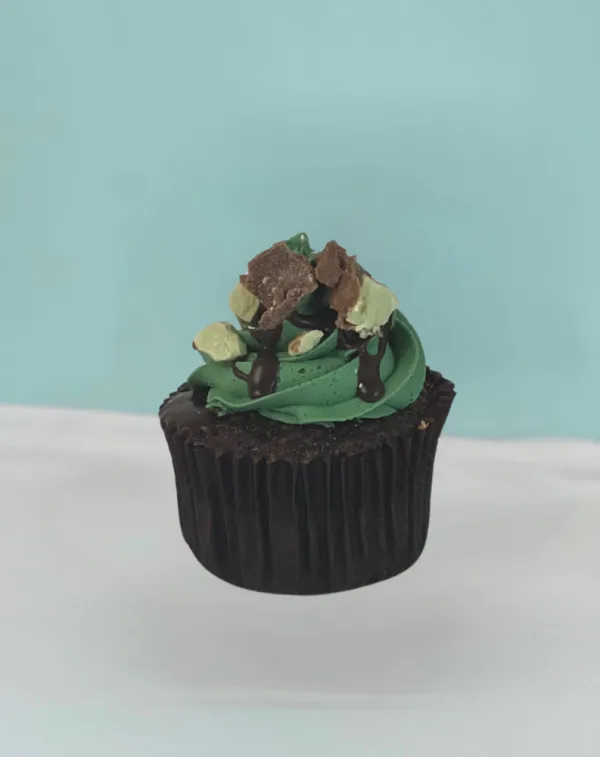 Cool Mint Choc Cupcakes