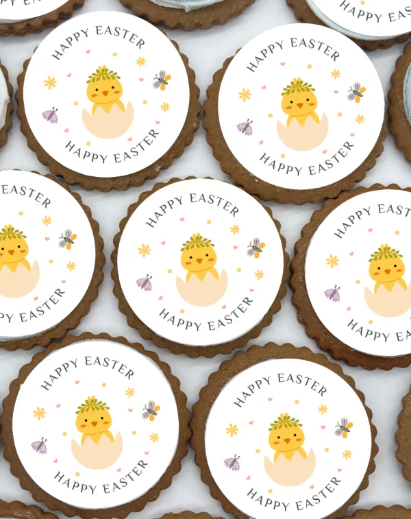 Easter Logo Cookies