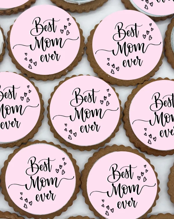 Happy Mother's Day Logo Cookies - Image 4