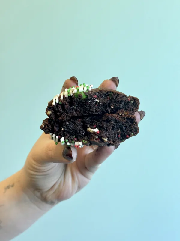 Christmas Double Choc NY Cookie