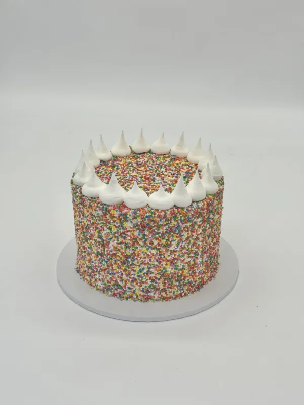 Rainbow Sprinkle Magic Classic Cake